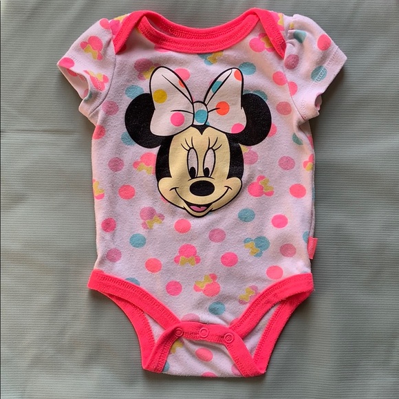 Set of FOUR Disney Minnie Mouse Onesies - Picture 5 of 8